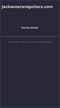 Mobile Screenshot of jacksonsrareguitars.com